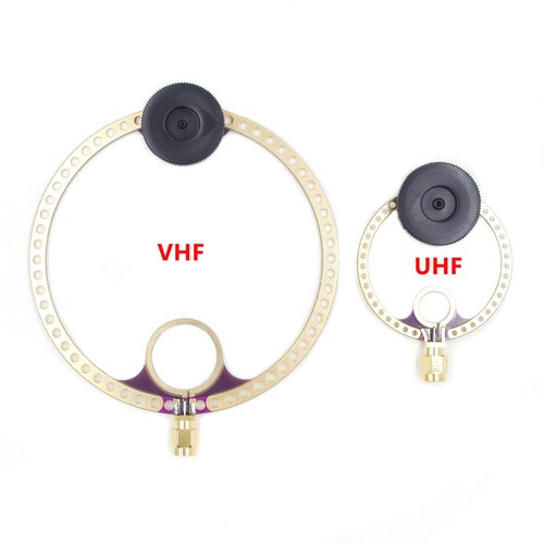 2 SZT. Donut VHF UHF FM Mini Loop Antena 400M-470MHz 80M-150MHz SMA Loop Antena - Zdjęcie 10 z 12