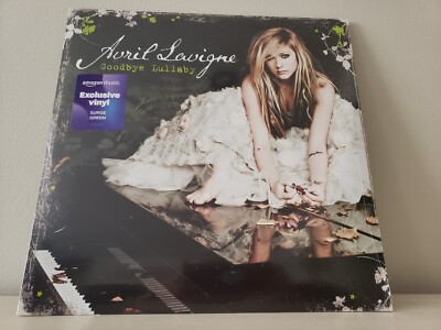 Avril Lavigne Goodbye Lullaby Exclusive Edition Surge Green Vinyl Record LP 
