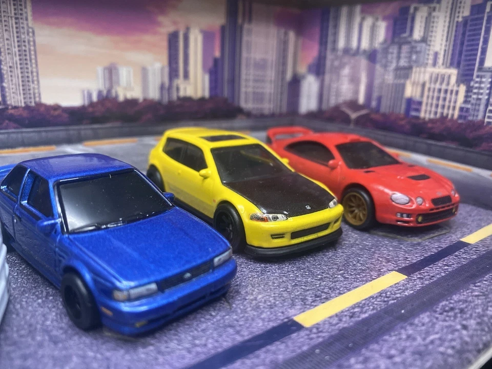 NUEVO Hot Wheels Premium Collector Set JDM Team Transport 🆓📦 Foto 3 de 4