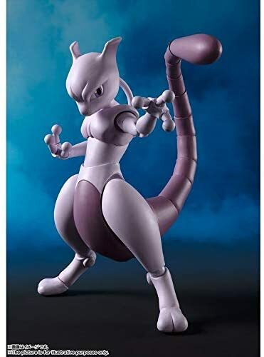 S.H.Figuarts Mewtwo -Arts Remix- Anime Manga Game Figure Doll Plush Toy JPN - Picture 1 of 4