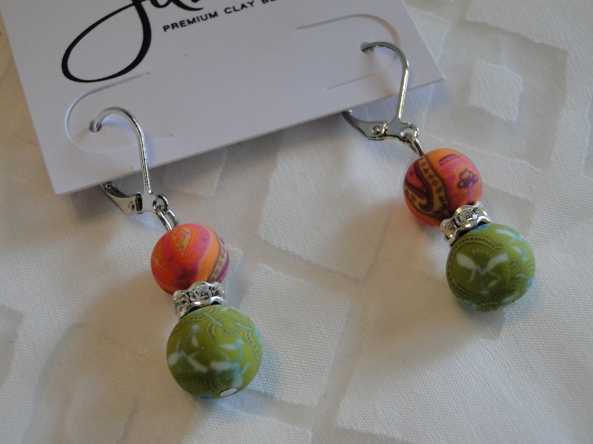 Collier double laiton doré & perles sari recyclé - Oxfam Magasins du Monde