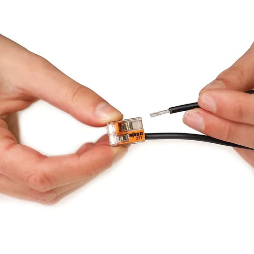 WAGO 221-412 (10pack) 2WireLeverNuts Compact Splicing Connectors FREE SHIPPING - Picture 3 of 4