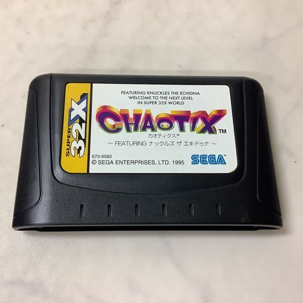 CHAOTIX Super 32X Mega Drive SEGA W/ box Manual | eBay CHAOTIX Super 32X Mega Drive SEGA W/ box Manual | eBay