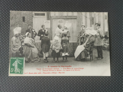 cpa Dos 1900 FRANCE Normandie 14 - LISIEUX (Calvados) Rue aux FEVRES