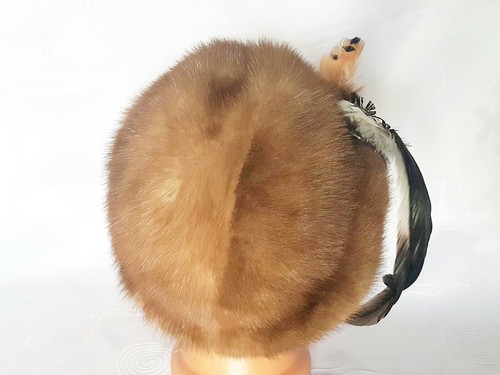VINTAGE AUTHENTIC OKTOBERFEST DIRNDL TYROL FUR WOMEN'S BUCKET HAT:US 7;EU 56 - Picture 4 of 5
