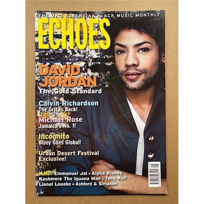 DAVID JORDAN ECHOES MAGAZIN JUNI 2008 - DAVID JORDAN Cover mit mehr innen (in