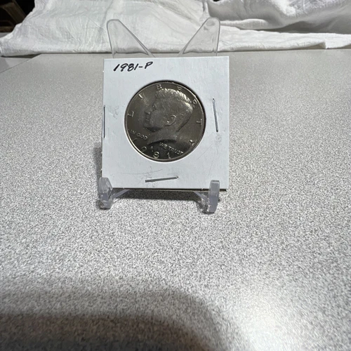 1981-P Kennedy Half Dollar — photo from the most recent tracked eBay sale