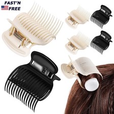 6 Hot Roller Clips Hair Curler Claw Clips Replacement Roller Clips for Women US