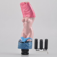 Pink Half Naked Girl Car Truck Manual Stick Gear Shift Knob Lever Shifter