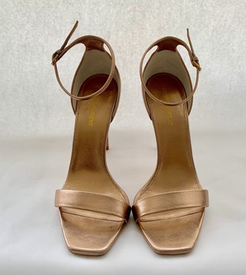 saint laurent amber ankle strap sandal