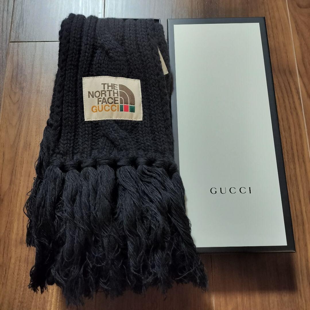 Gucci x The North Face Scarf, Limited Edition Collaboration Gucci x The North Face Scarf, Limited Edition Collaboration