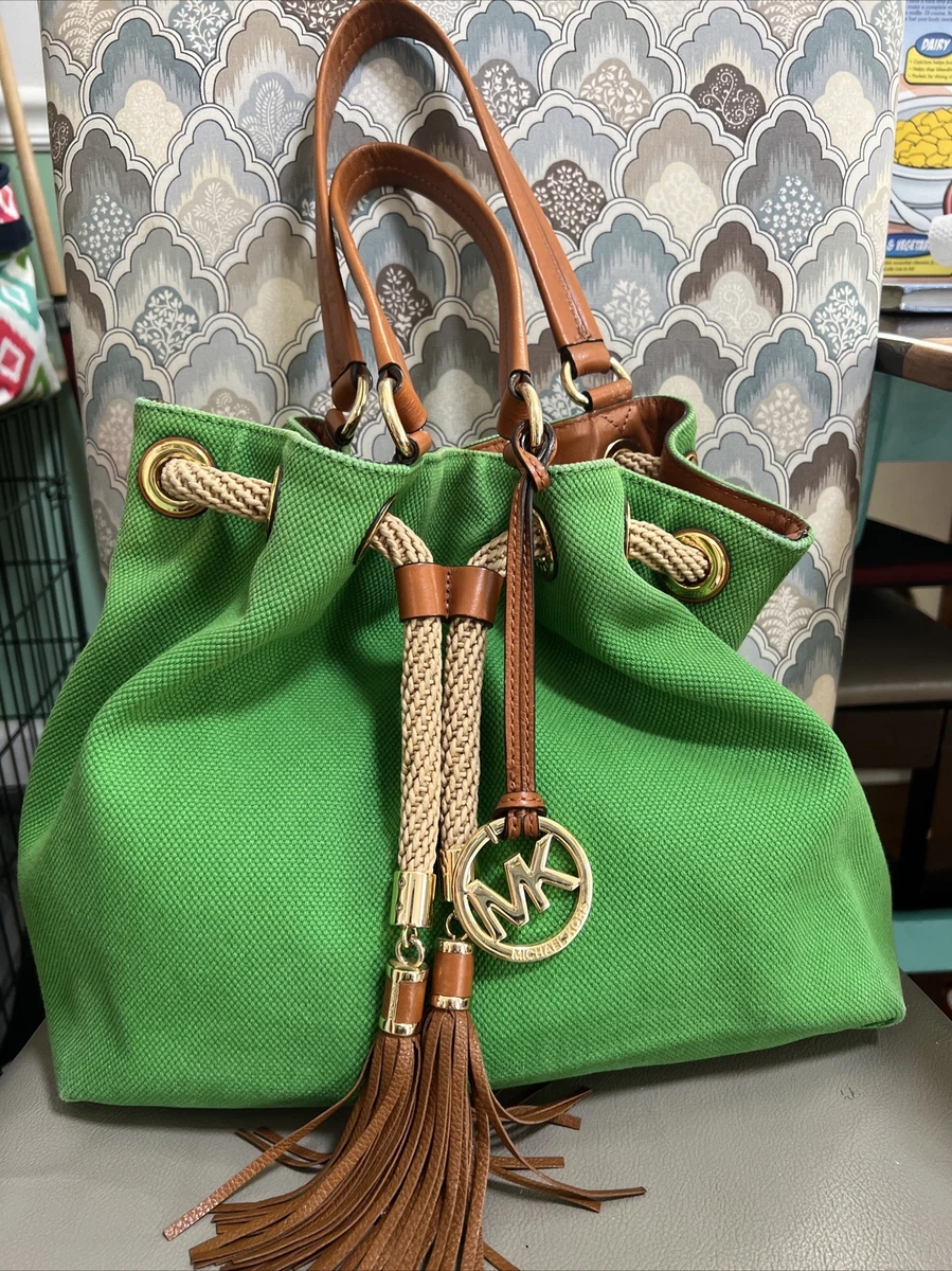 Michael kors drawstring carryall top
