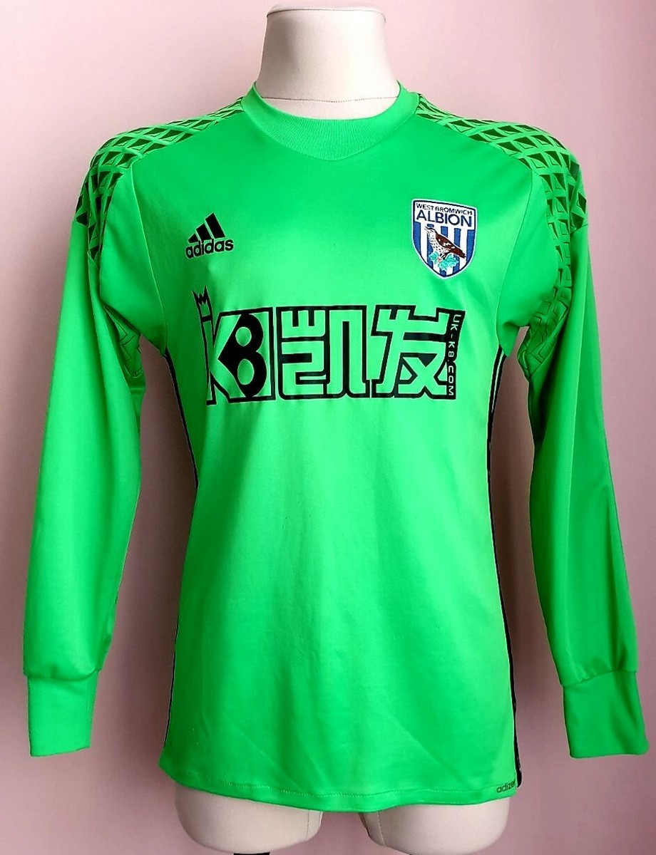 West Bromwich Albion 2016-2017 Goalkeeper football Adizero jersey