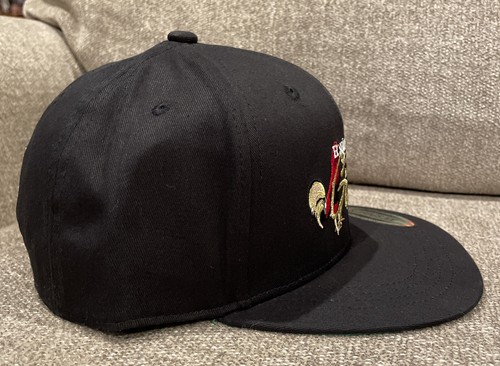 EL CHAPO GUZMAN 701 MEXICO Baseball HAT Black Gold SNAPBACK Cap Gorra Skull JGL - Picture 7 of 11