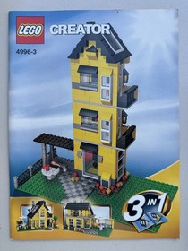 LEGO CREATOR 3 In 1 Beach House 4996 Ages 8-12 Used in box