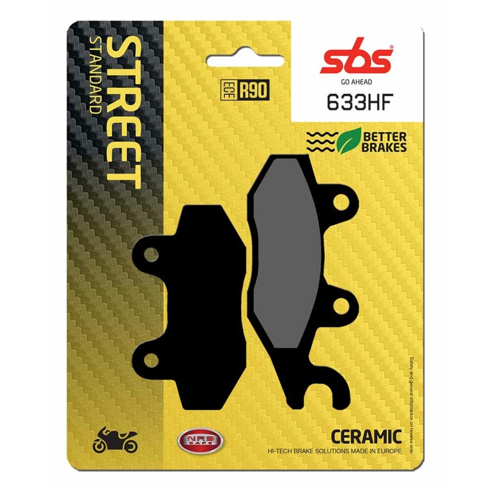Brake Pad SBS P633-HF Motorcycle Engine Spare Moped Accessories