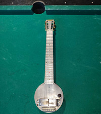 Rickenbacker Electro Lap Steel 6-String Electric Guitar Silver Metal MPN 092