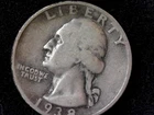 1938-S Washington Quarter - Low Mintage - Free Shipping