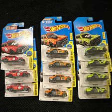 Hot Wheels Time Attaxi HW City Works 1:64 Diecast Taxi Lot Red Orange Green