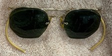 ANTIQUE LATE 1920s 1930s American Optical 12k Gold-Filled Sunglasses E46 Prescip
