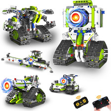 STEM Robot Building Kit Toys,2026 New 5 In1 STEM Toys Robotics Set for Kids