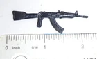 GI Joe BLACK MAJOR Reproduction (1982 Cobra Officer)   AK-47 Assault Rifle Gun