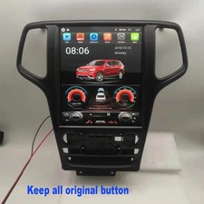12.8" Android Car RadioCarplay Stereo HD GPS For 2014-2020 Jeep Grand Cherokee