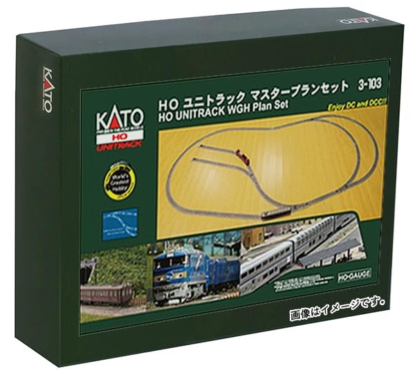 KATO HO Unitrack Master Plan Set 3-103 Track Layout Set Model Railroad