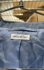 BRIONI LUCCA BABY BLUE SPORT COAT 00R.