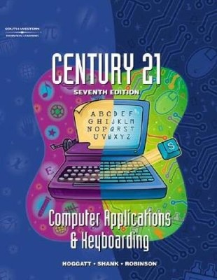 Century 21 Computer Applications & Keyboarding - Hardcover - GOOD