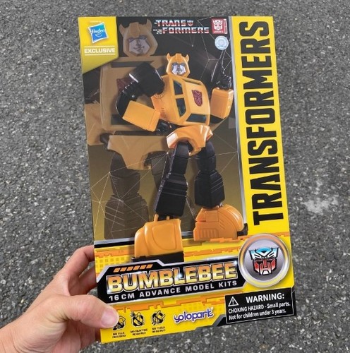 New Transformers Bumblebee G1 YOLOPARK Undeformable Action Figure Assembling Toy - Picture 2 of 11