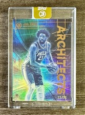 2025-26 Topps Three 3 Joel Embiid Architects Bronze /25