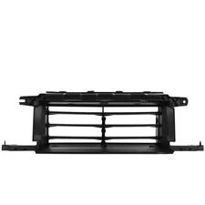 Black UPPER RADIATOR GRILLE AIR SHUTTER For 2021-2022 FORD F150 ML3Z8475B