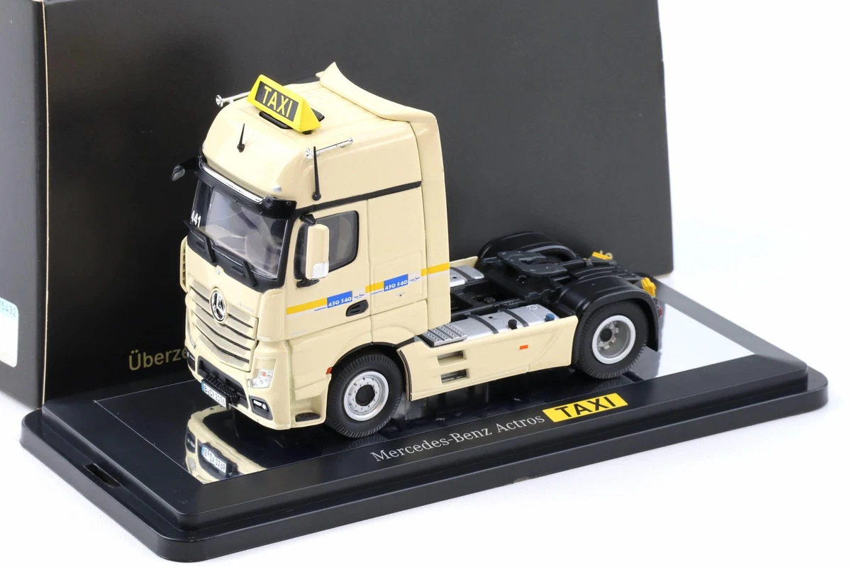 Rare Camion Gescha - Mercedes Semi-Remorque Blanche - 1/50