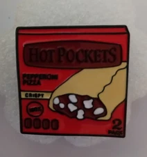 HOT POCKETS-ENAMEL PIN-SHIP ALL THE PINS YOU BUY FOR $4.99-VISIT OUR STORE