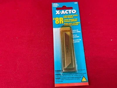 X-ACTO 208 X208 LIGHTWEIGHT UTILITY #8R KNIFE BLADES (5) REPLACEMENT