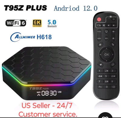 Smart Box T95Z + Streamer 6K all Region Ramadn Arabox African VTPI3  OTT IP1 TV2