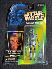 1996 STAR WARS POTF MOIC C-4.5 2-1B Medic Droid Action Figure