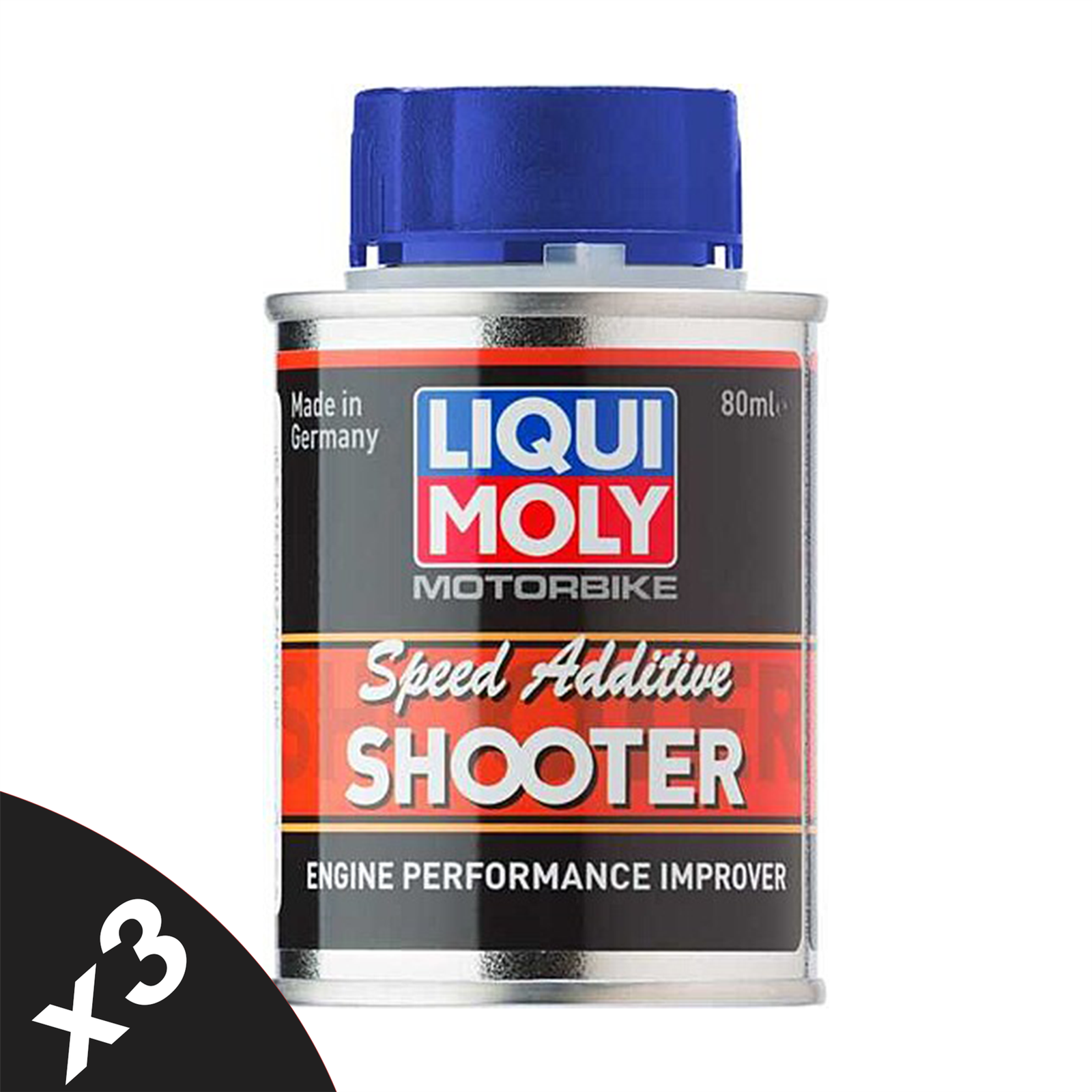Liqui Moly Motorbike ATV Speed Shooter Fuel Additive Performance Booster 3x80ml