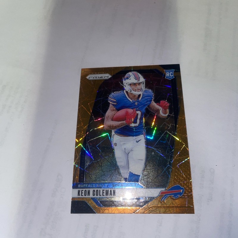 2024 Panini Prizm - Keon Coleman #362 - Orange Lazer (RC) Buffalo Bills