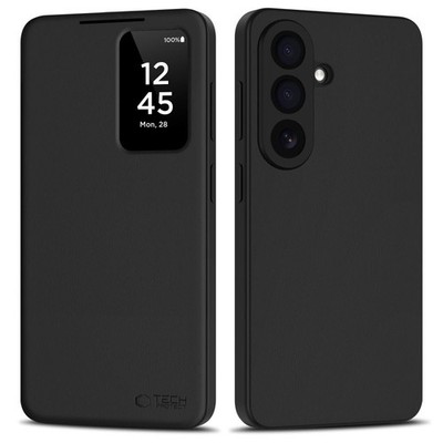 Handyhülle mit Klappe für Galaxy A37 5G Tech-Protect Case Flip Cover Schwarz