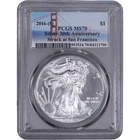 2016-(S) $1 American Silver Eagle ~ PCGS MS70 - 30th Anniversary