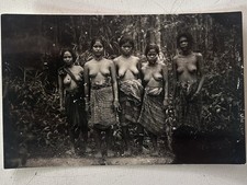 Native Women, Sigapore RPPC