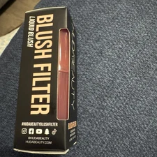 Huda Beauty Blush Filter Liquid Blush~Strawberry Cream~NIB~0.15 Oz~Full Size 