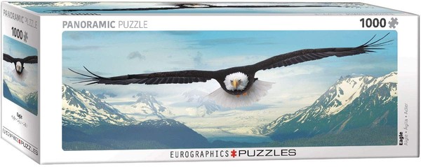 EuroGraphics 6010-0302 Eagle Puzzle (1000-Piece) Jigsaw, Various (Us Import)-image