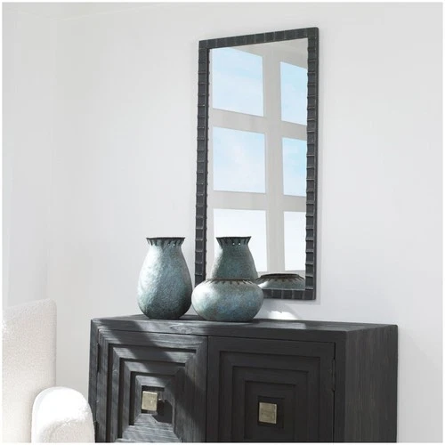 Uttermost 09780 Dandridge 22" W x 42" H Rectangular Framed - Black - Picture 7 of 7