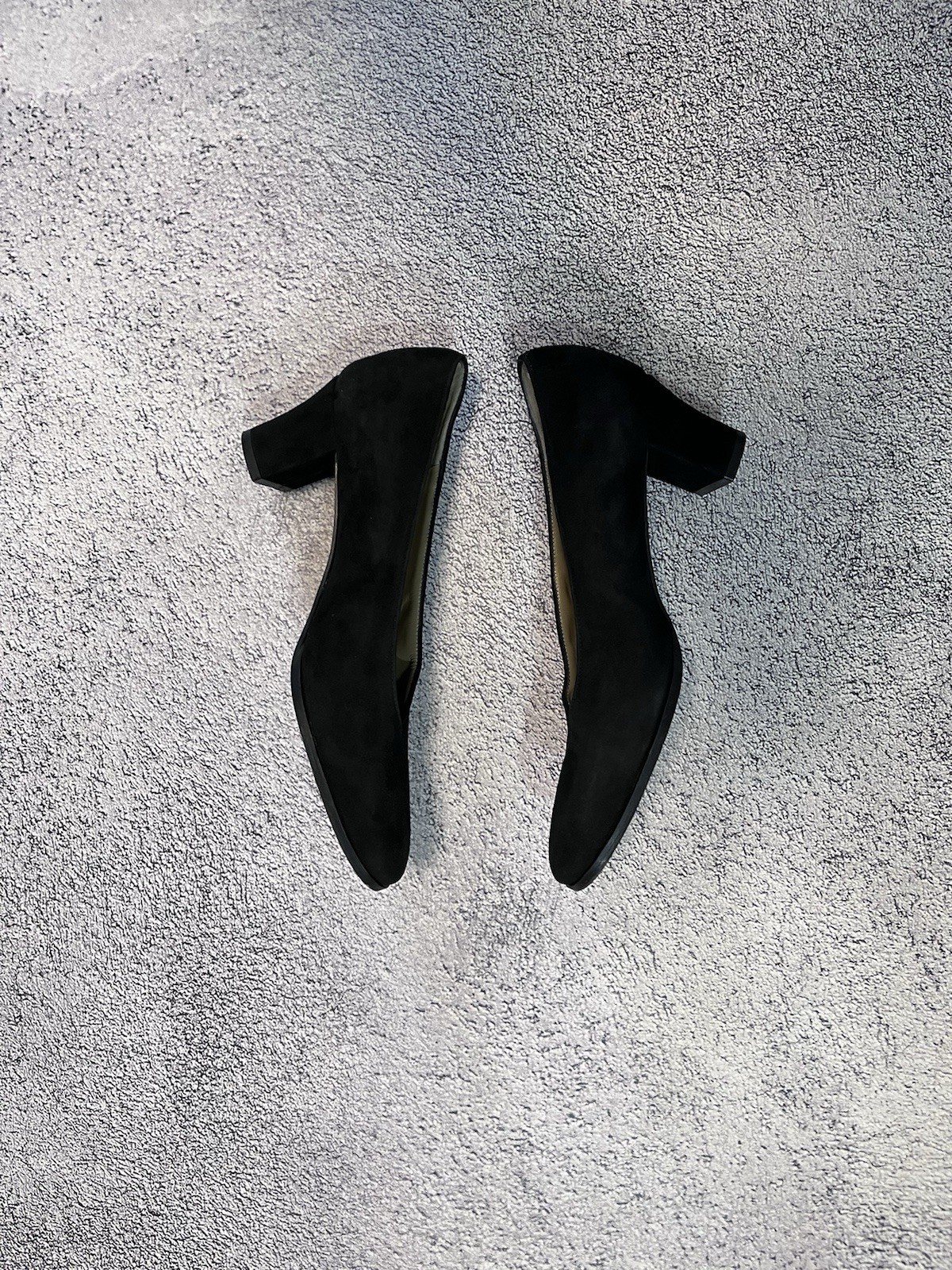 Scarpe donna tacco Yves Saint Laurent vintage nere made in Italy taglia 36 1 2