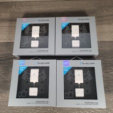 New Sealed Blueflame Set of 4 Headphone Hub Connects up to 4 Headphones/Speakers