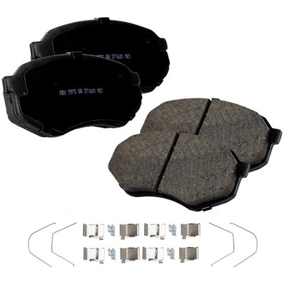 Brake Pad Set For 1989-1992 Toyota Cressida Front 2-Wheel Set RWD