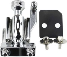 Deluxe Snare Drum Throw Off Strainer Black And Silver Replacement Hardware Part